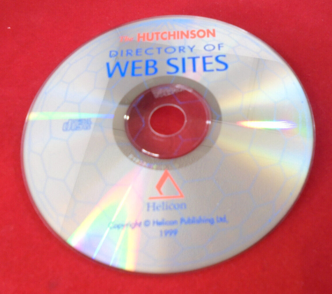 The Hutchinson Directory of Web Sites on CD ROM by Helicon Publishing 1999