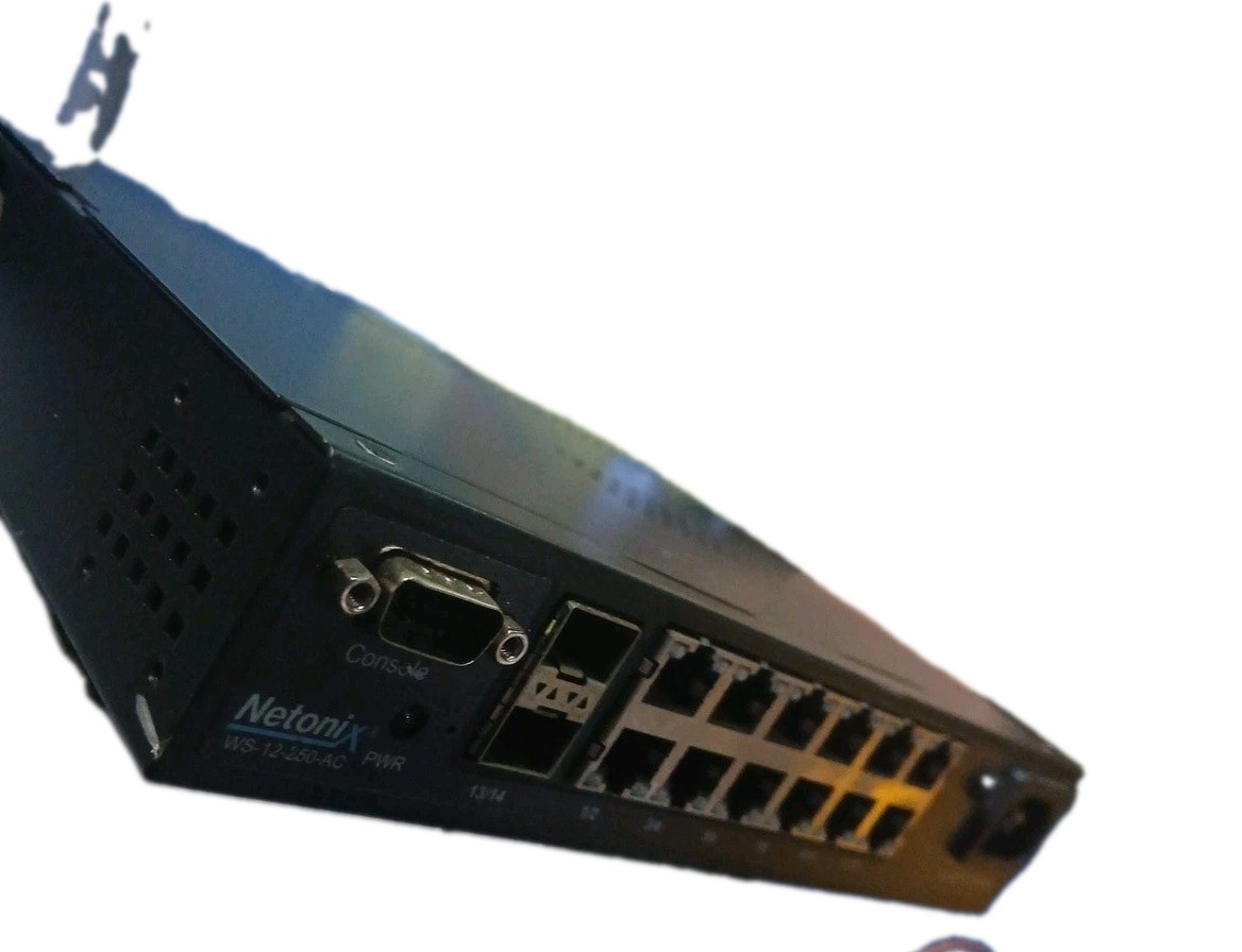 Netonix - WS-12-250-AC - Netonix 12-Port Managed PoE Switch AC + 2SFP Uplink