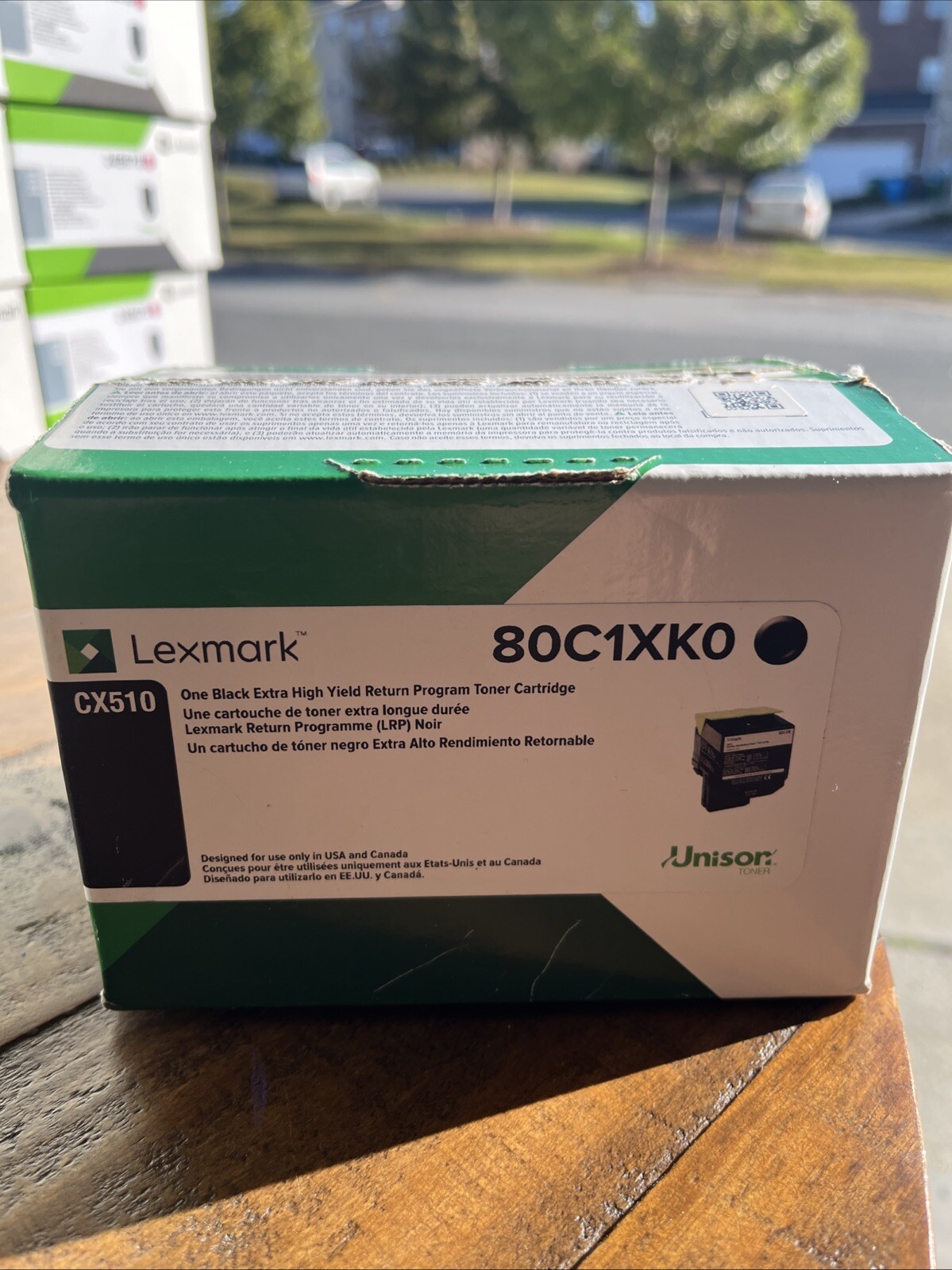 Lexmark 80C1XK0 Toner Cartridge, Black