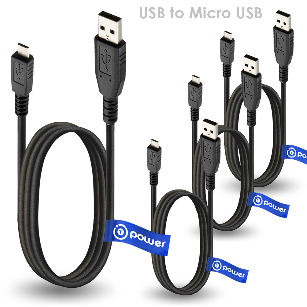 4 x pcs Micro-USB to USB Cable for Beats By Dre Beats Pill ;Gogroove Pal Bot ; B