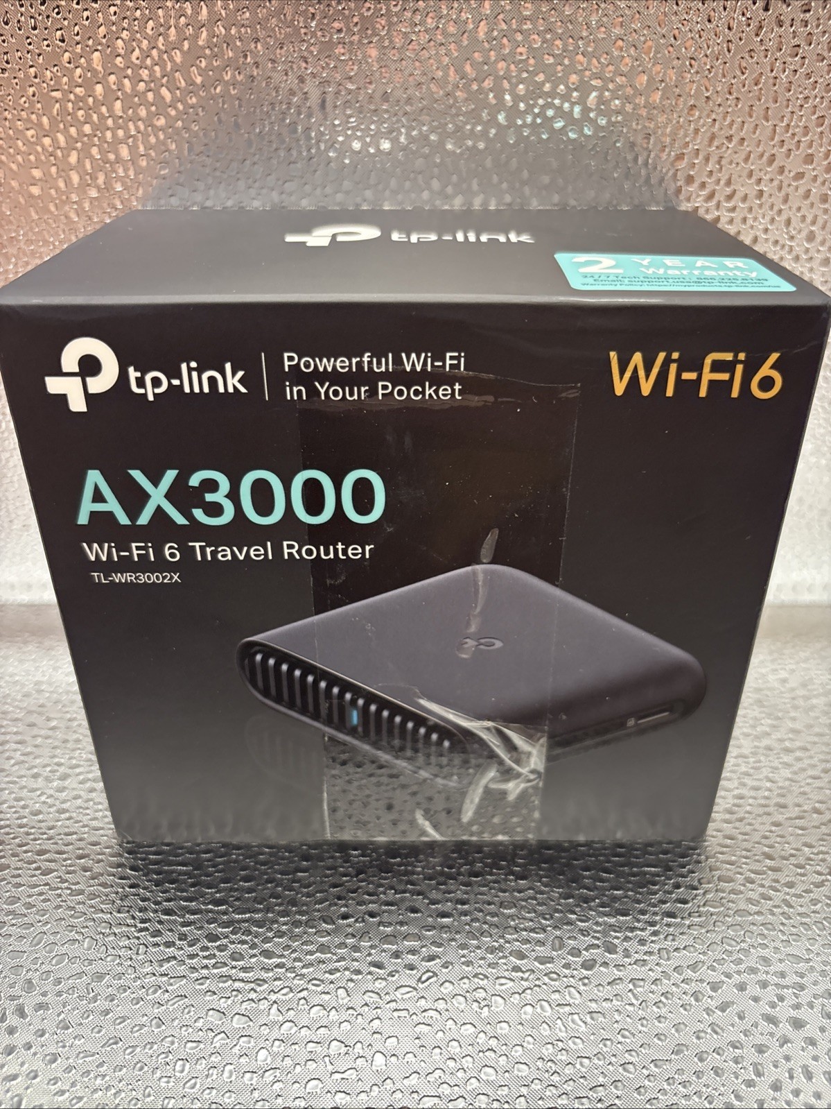 TPLink Roam 6 AX3000 DualBand WiFi 6 Travel Router TLWR3002X