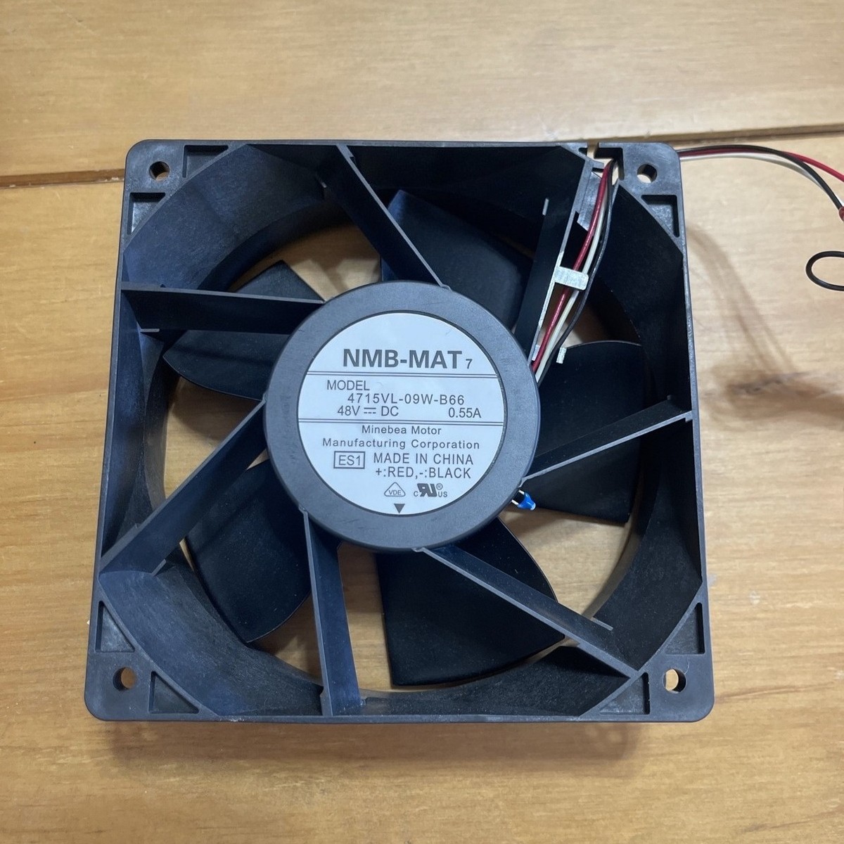 5pcs NMB-MAT 4715VL-09W-B66 DC 48V 0.55A 120*120*38mm Heatsink Cooling Fan