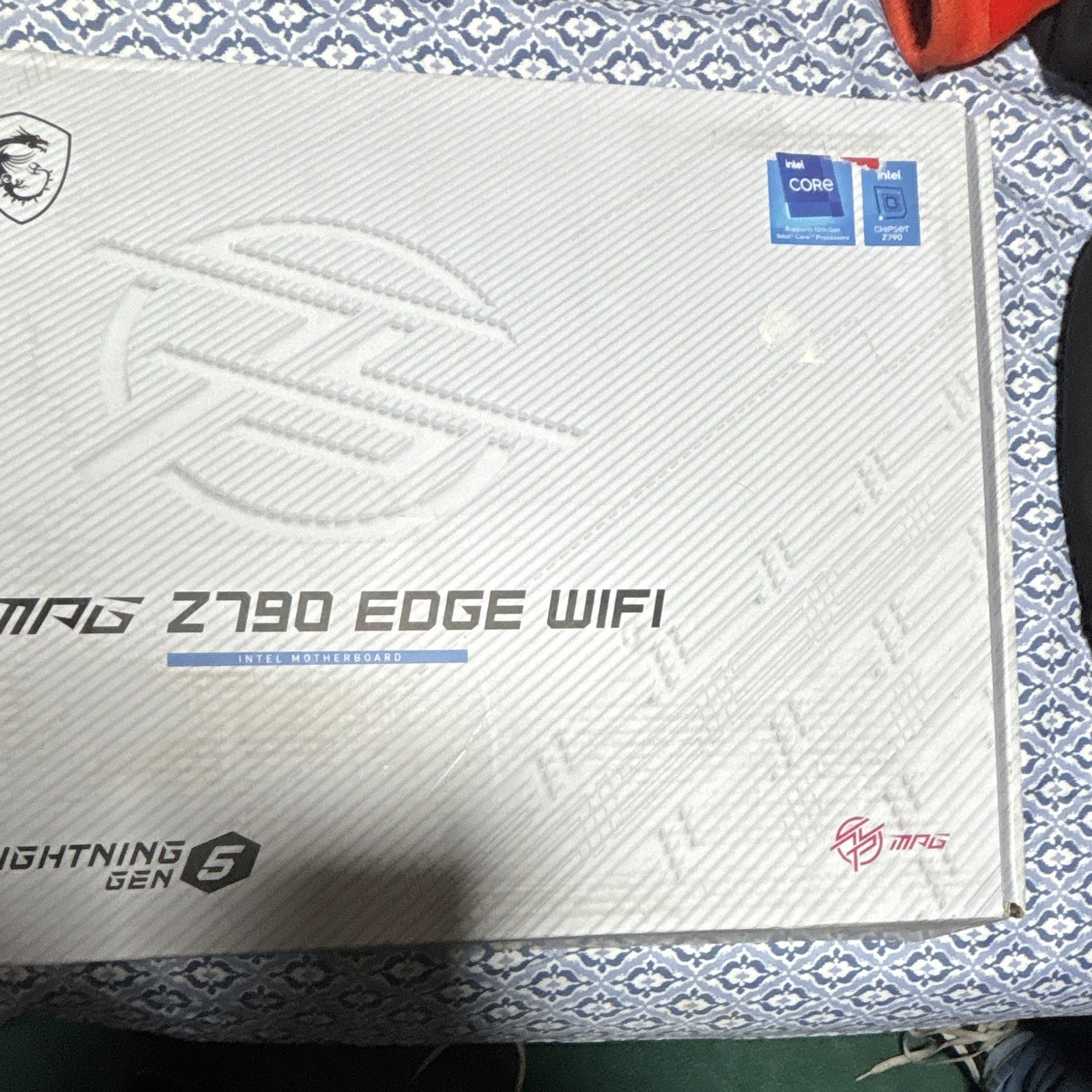 MSI Mag Z790 Edge WiFi LGA 1700 Motherboard Intel Z790 DDR5 Motherboard.