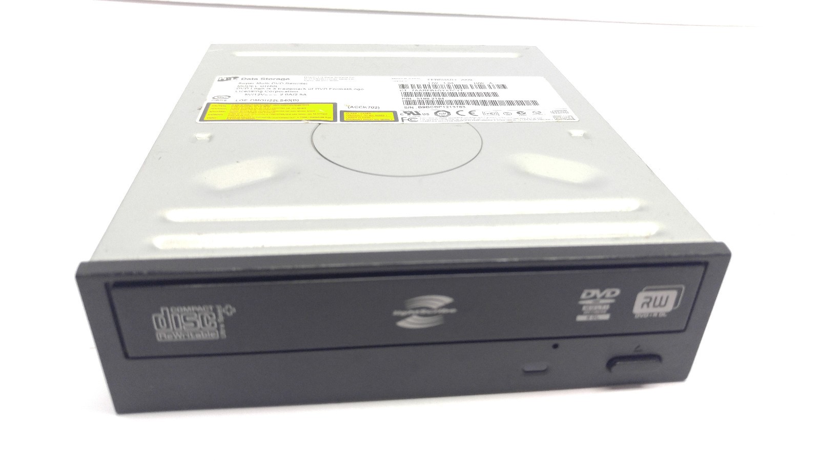 HP Storage GH40L A2DH Lightscribe Super Multi DVD Rewriter Drive