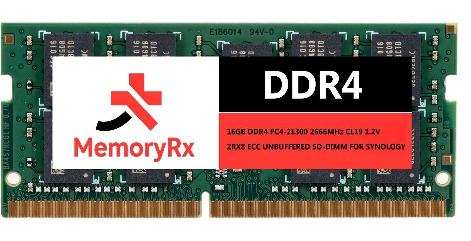 16GB DDR4 2666 MEMORY RAM for Synology NAS Diskstation DS1525+, DS1825+ DS725+