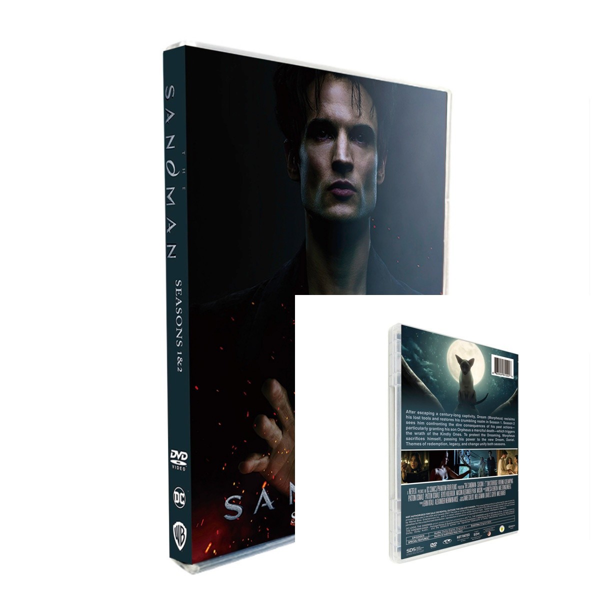 New Box Set The Sandman Seasons 1-2 (DVD, 6-Disc) Sealed 