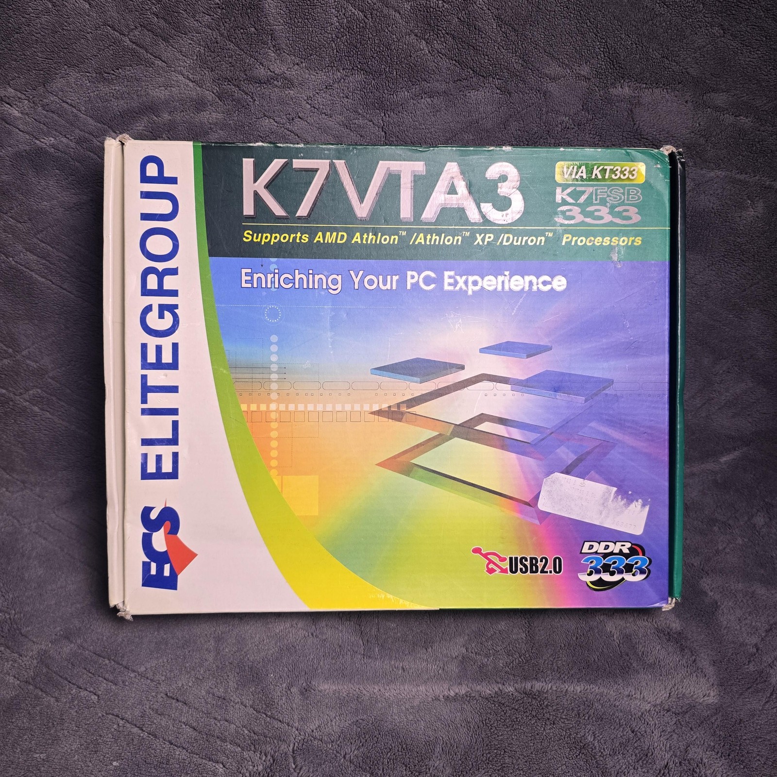 ECS Elitegroup K7VTA3 Socket A Motherboard VIA KT333 DDR333 ATX USB2 ATA133