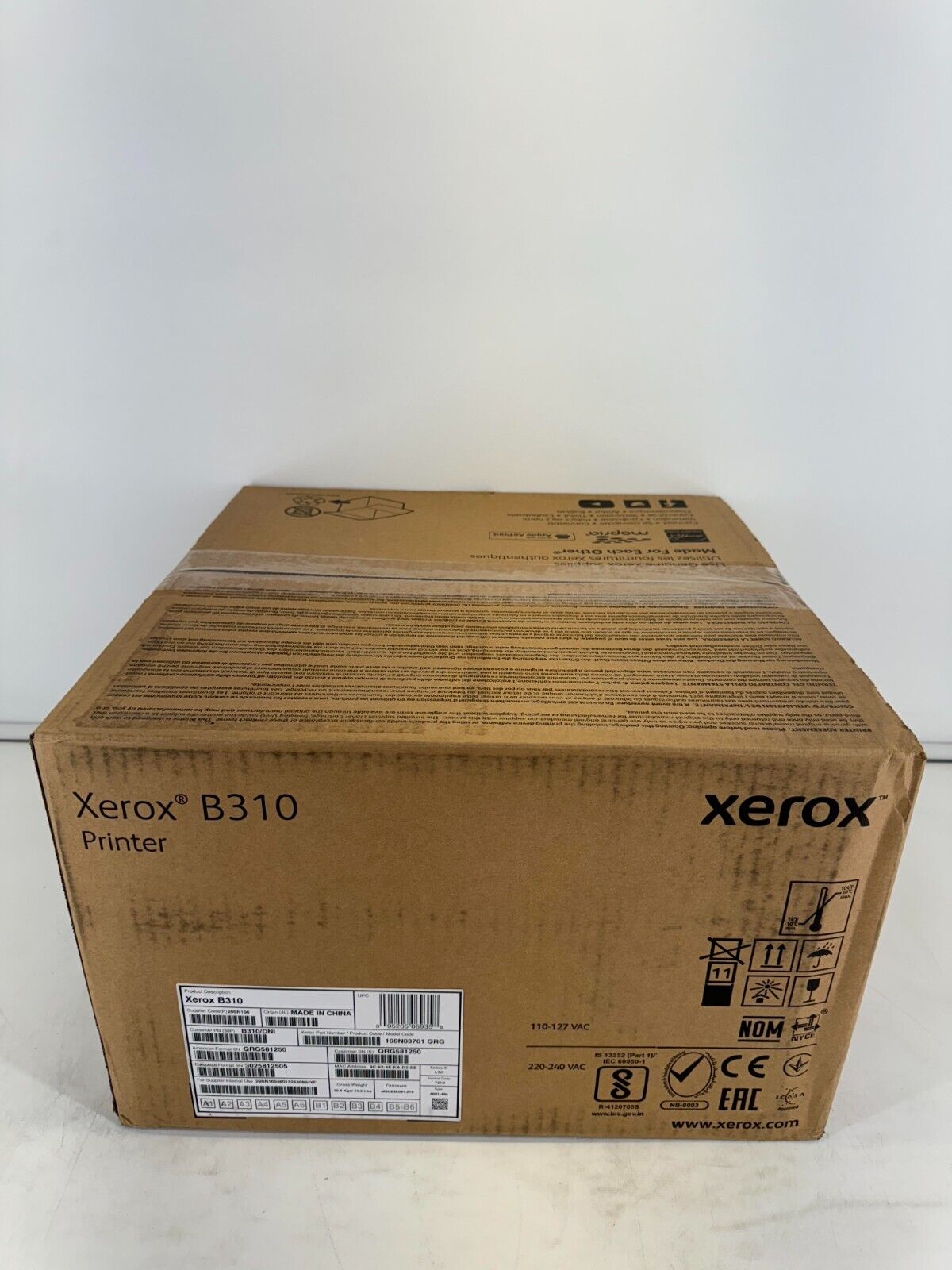 Xerox B310 Black and White Wireless Laser Printer B310/DNI - 0 Printed Pages
