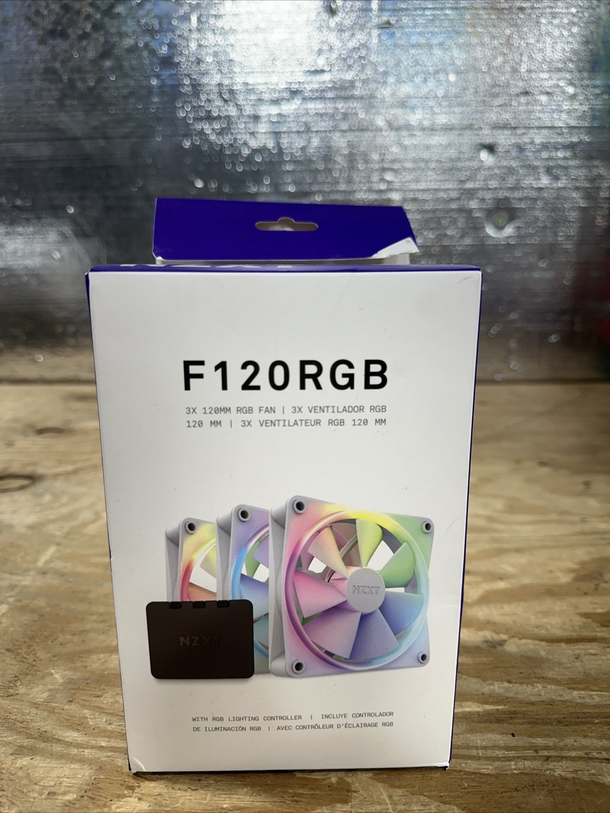 NZXT F140 RGB Fans - RF-R14DF-W1- Advanced RGB Lighting Customization - Whisper