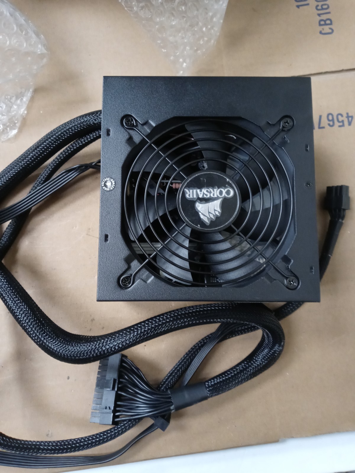 Corsair CX550M 550W ATX Modular PSU Black. Modular cable not included