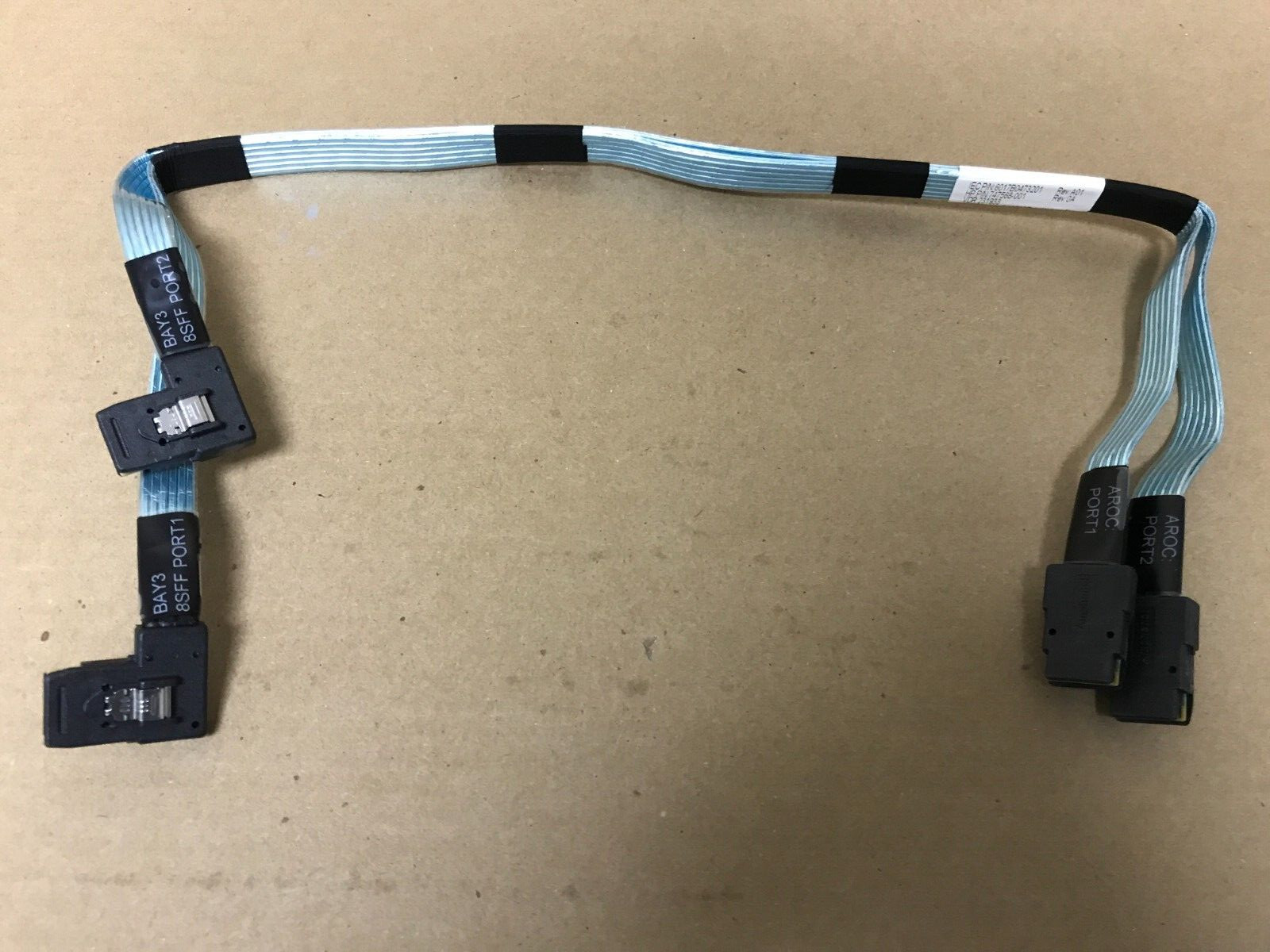 HP 784621-001 747568-001 8-Bay SFF HDD Cage To Controller Mini-SAS Cable G10