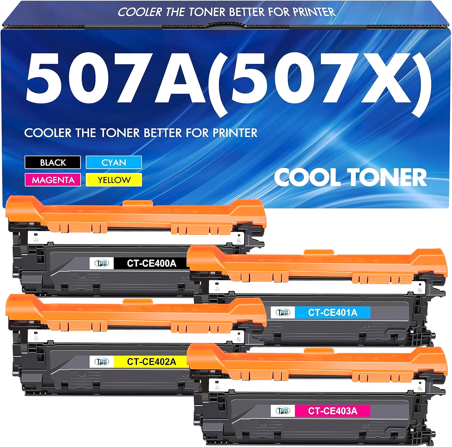 507A Compatible Toner Cartridge for HP LaserJet Enterprise M551/M570/M575 Series