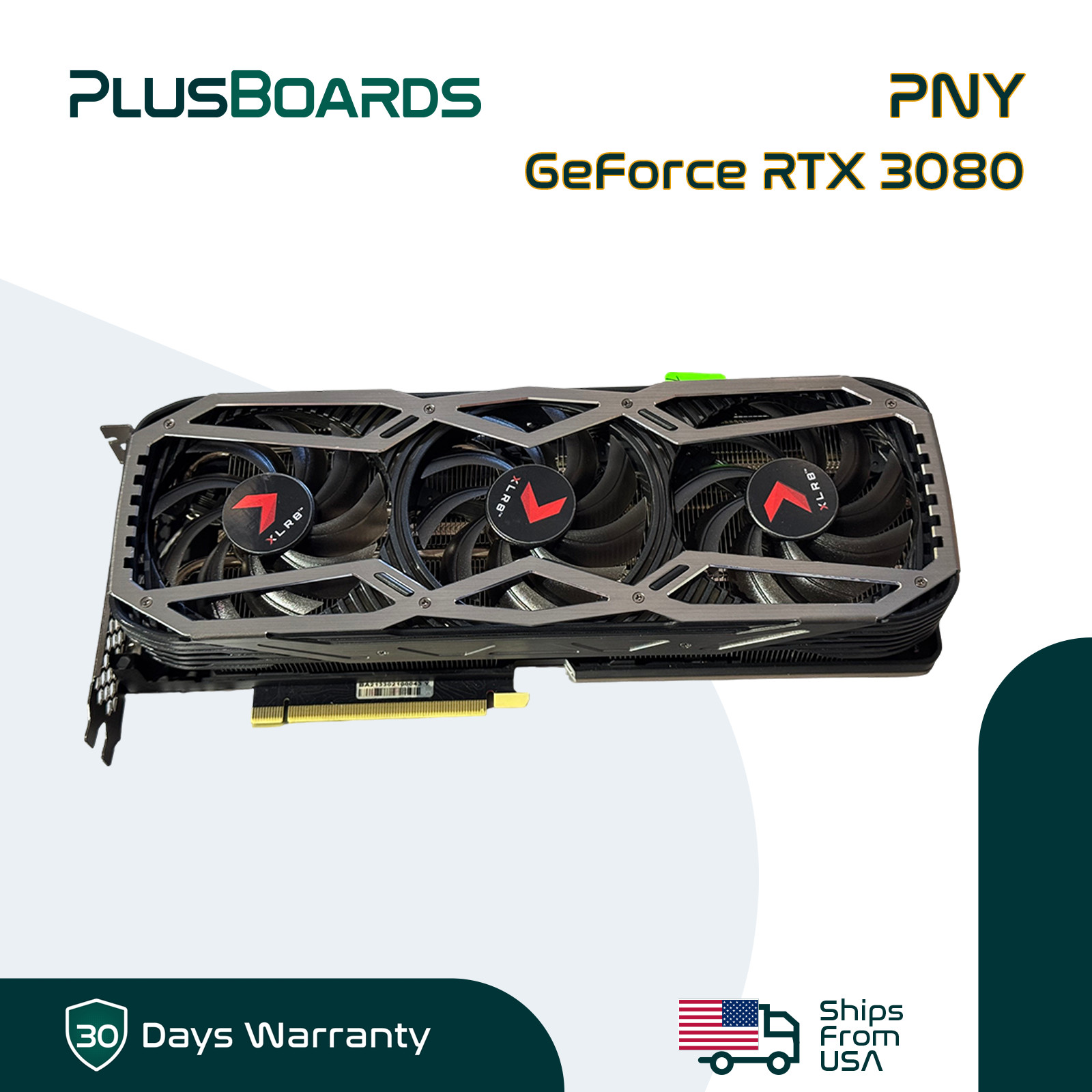 PNY GeForce RTX 3080 10GB GDDR6X XLR8 Gaming Revel Epic-X RGB Triple Fan GPU