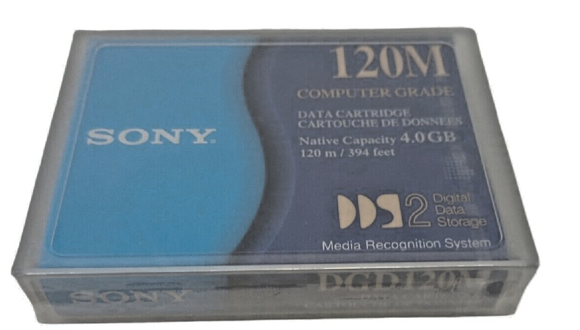 Sony DGD 120M Digital Data Storage Box of 5