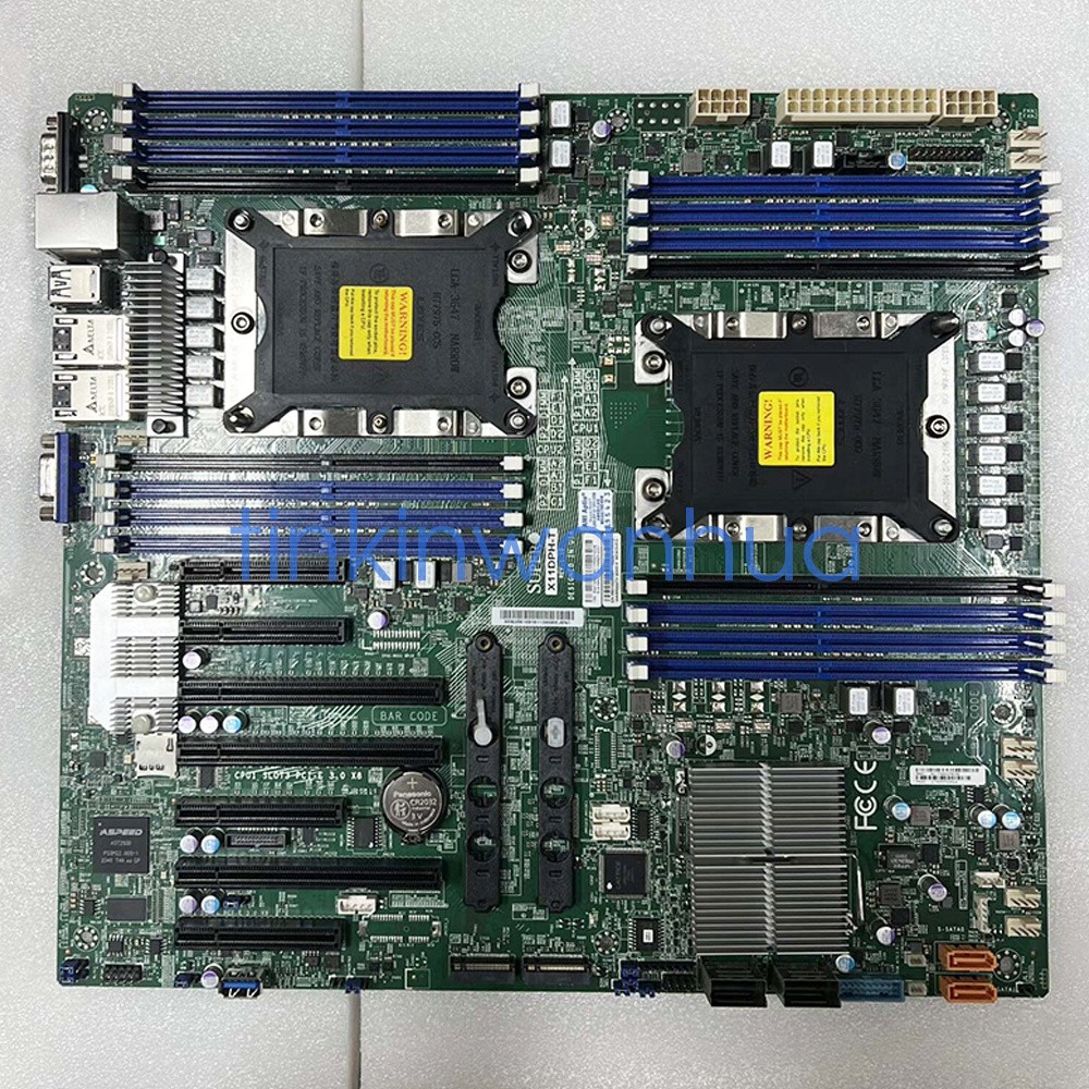 For Supermicro X11DPH-T Dual Socket LGA-3647 E-ATX Server Motherboard