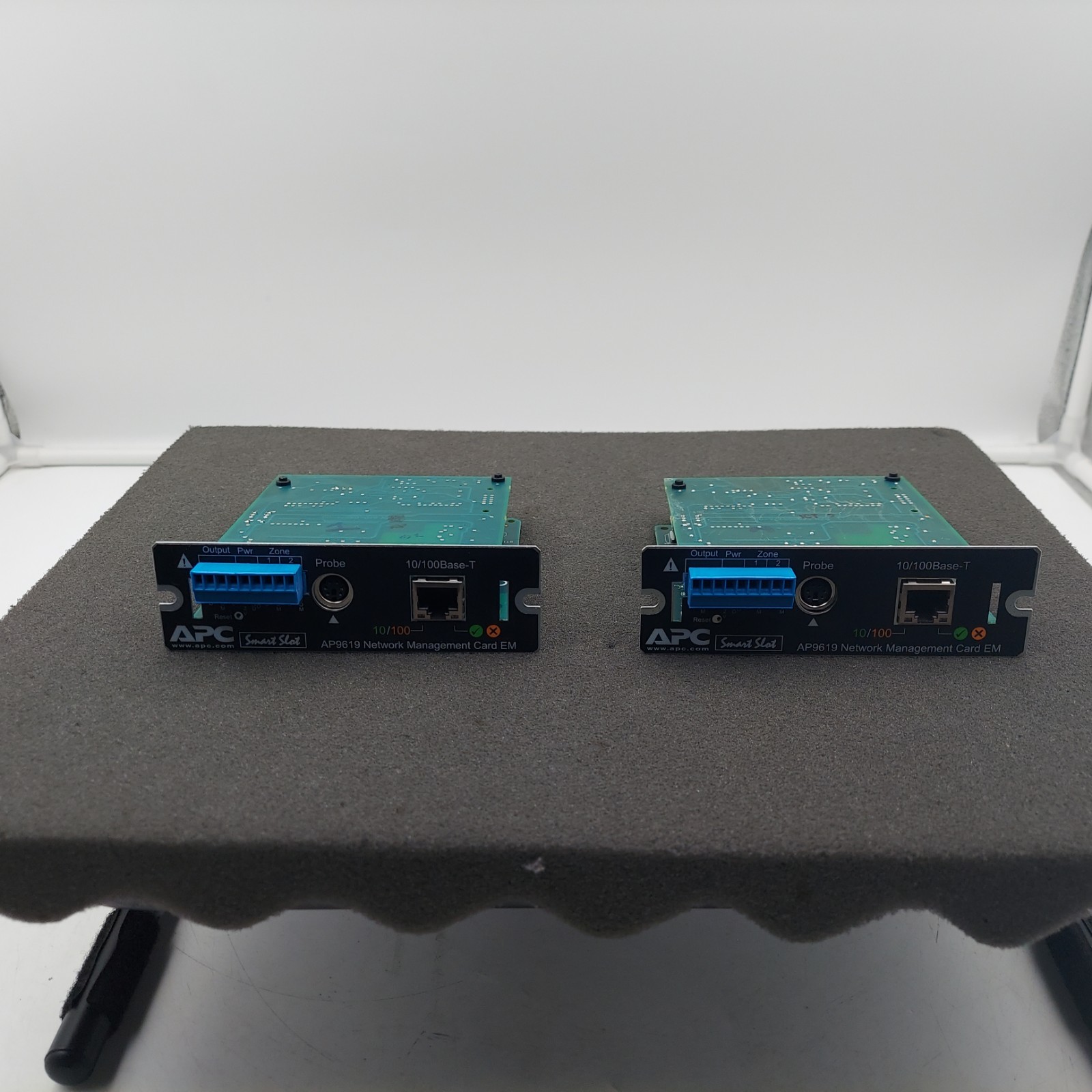 Lot of 2 APC AP9619 Network Management Card EM