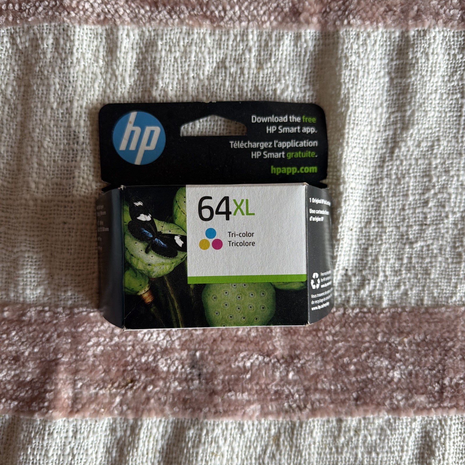 Genuine HP 64XL Ink Cartridge Tri Color (N9J91AN) New Sealed Exp 2025