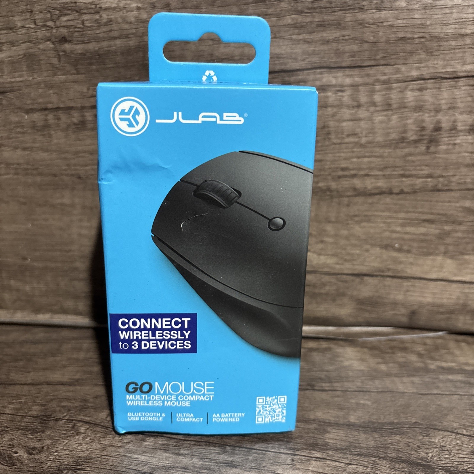 JLab Go Wireless Mouse Multi Device Compact  USB Dongle & BT - NEW Sealed