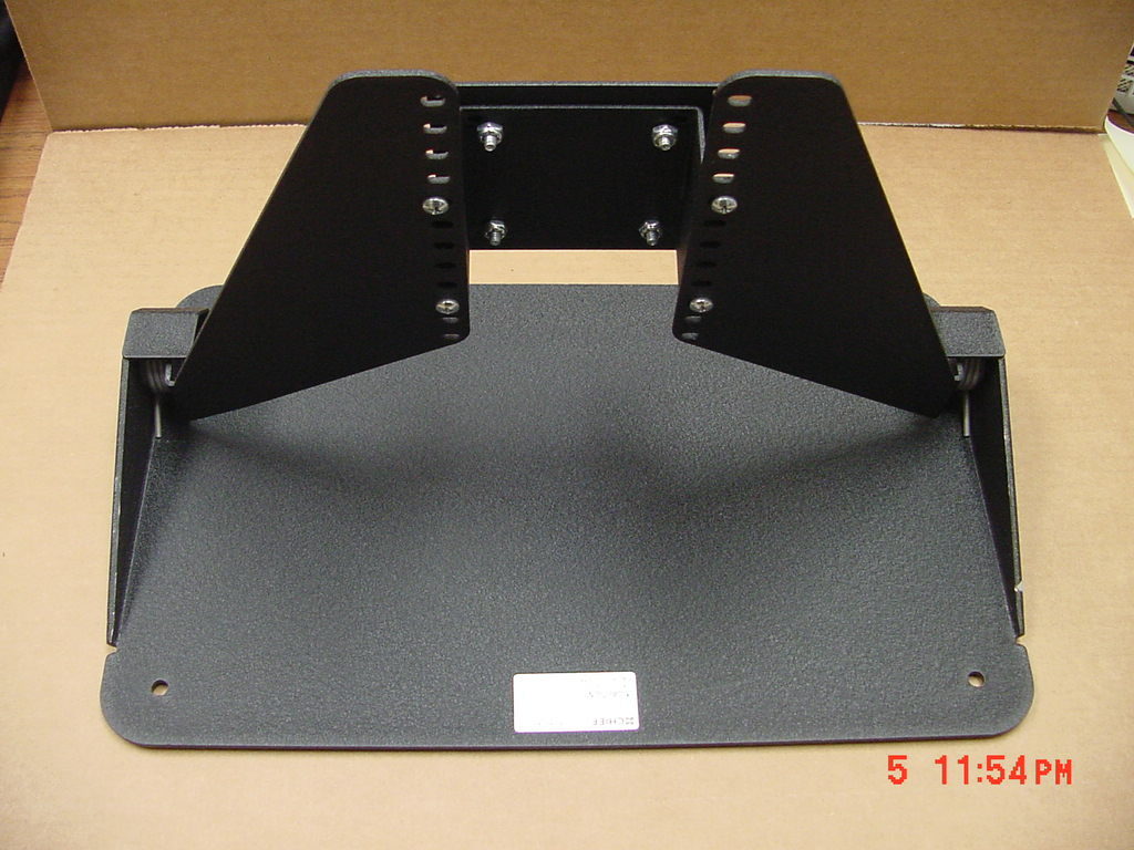 CHIEF FSB018BLK Heavy Duty Monitor Desk/Wall Mount  Black Standc10-18"