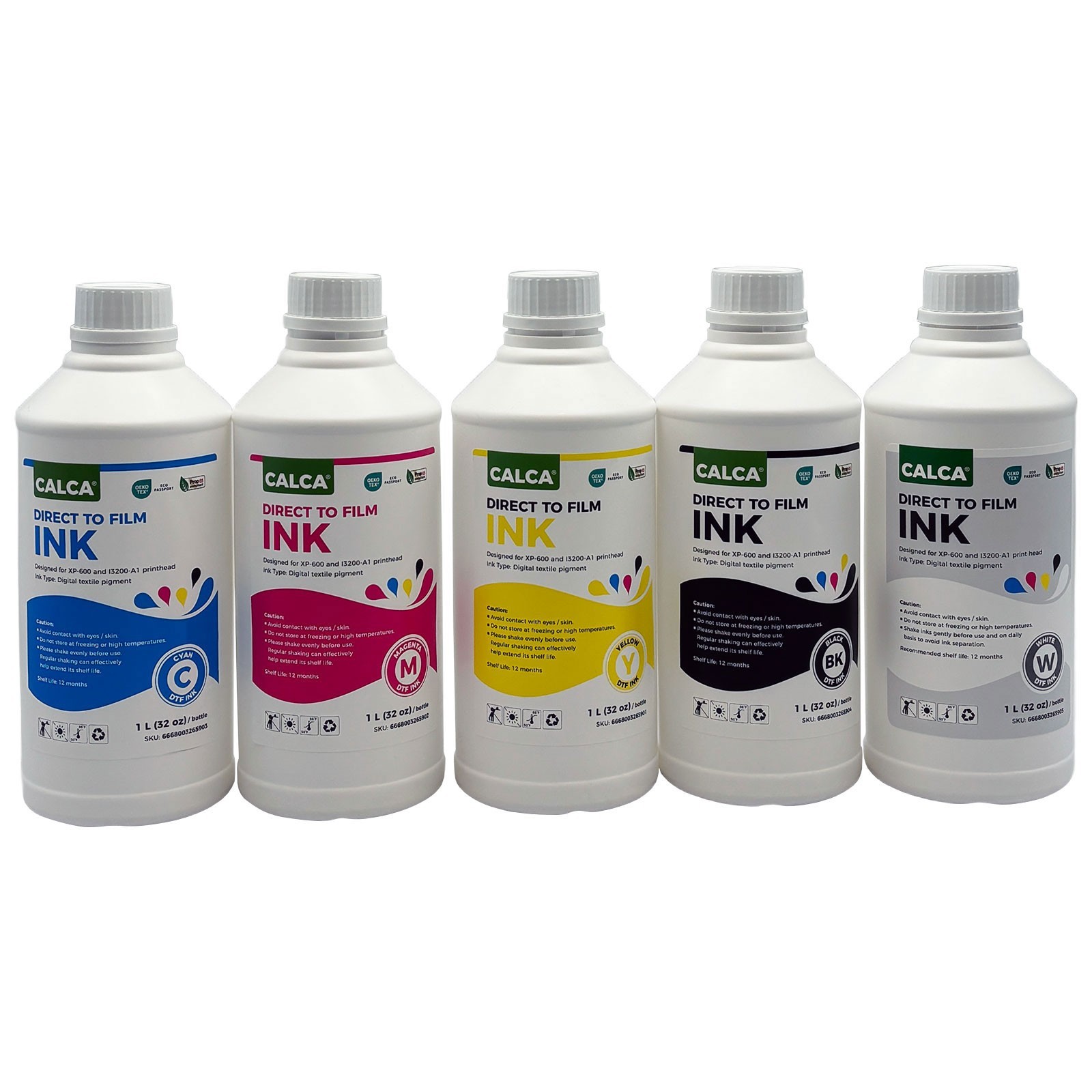 1L Direct to Transfer Film Ink for Epson Printheads Water-based DTF Inks