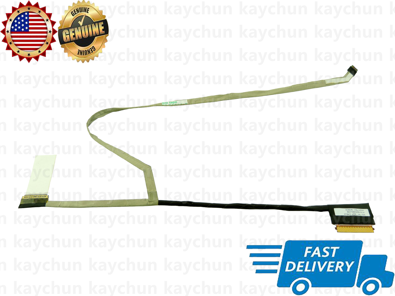 Original LCD LED Video Display Screen EDP Cable K1N-3040063-H39 For MSI Laptop