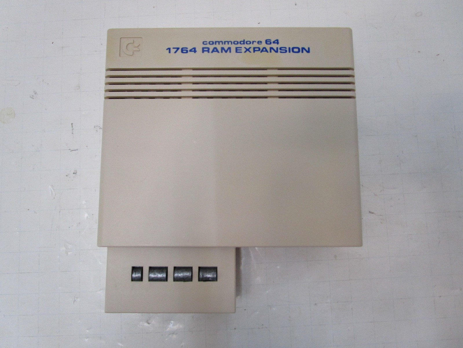 1764 REU 512K RAM EXPANSION UNIT FOR COMMODORE C64 C128 BY CBM TESTD/WORKN L9 🎟