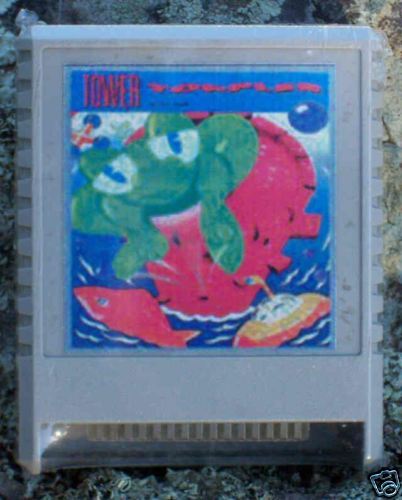 TOWER TOPPLER CARTRIDGE 64K XL/XE NTSC Atari