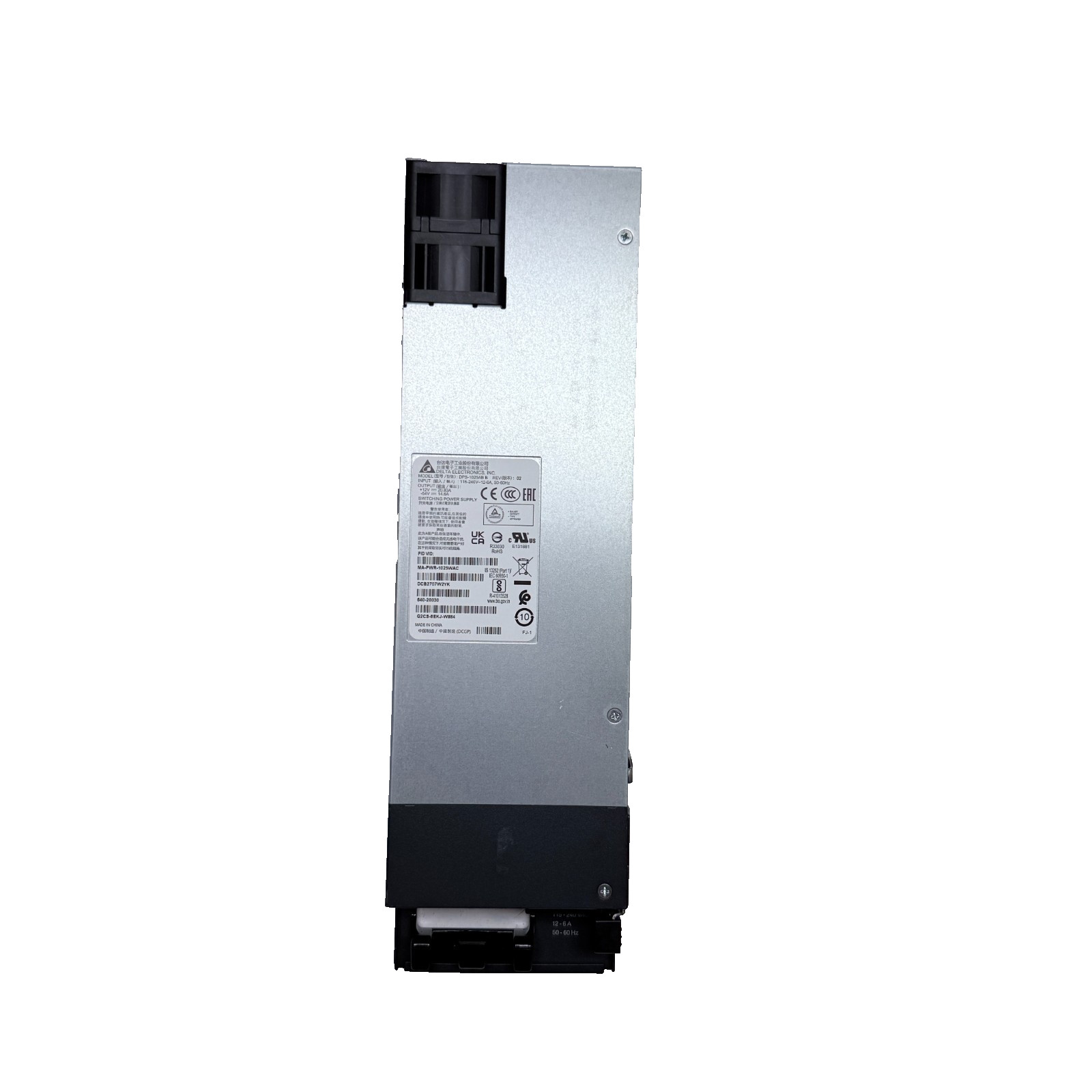 Cisco Meraki MA-PWR-1025WAC Switch 1025W Power Supply