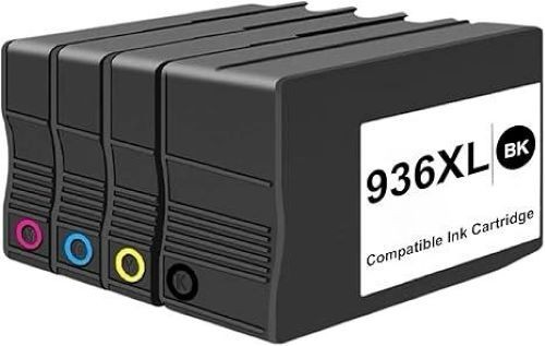 936e 936XL Ink Cartridges combo Compatible for HP936e for HP 936 XL Printer ink 