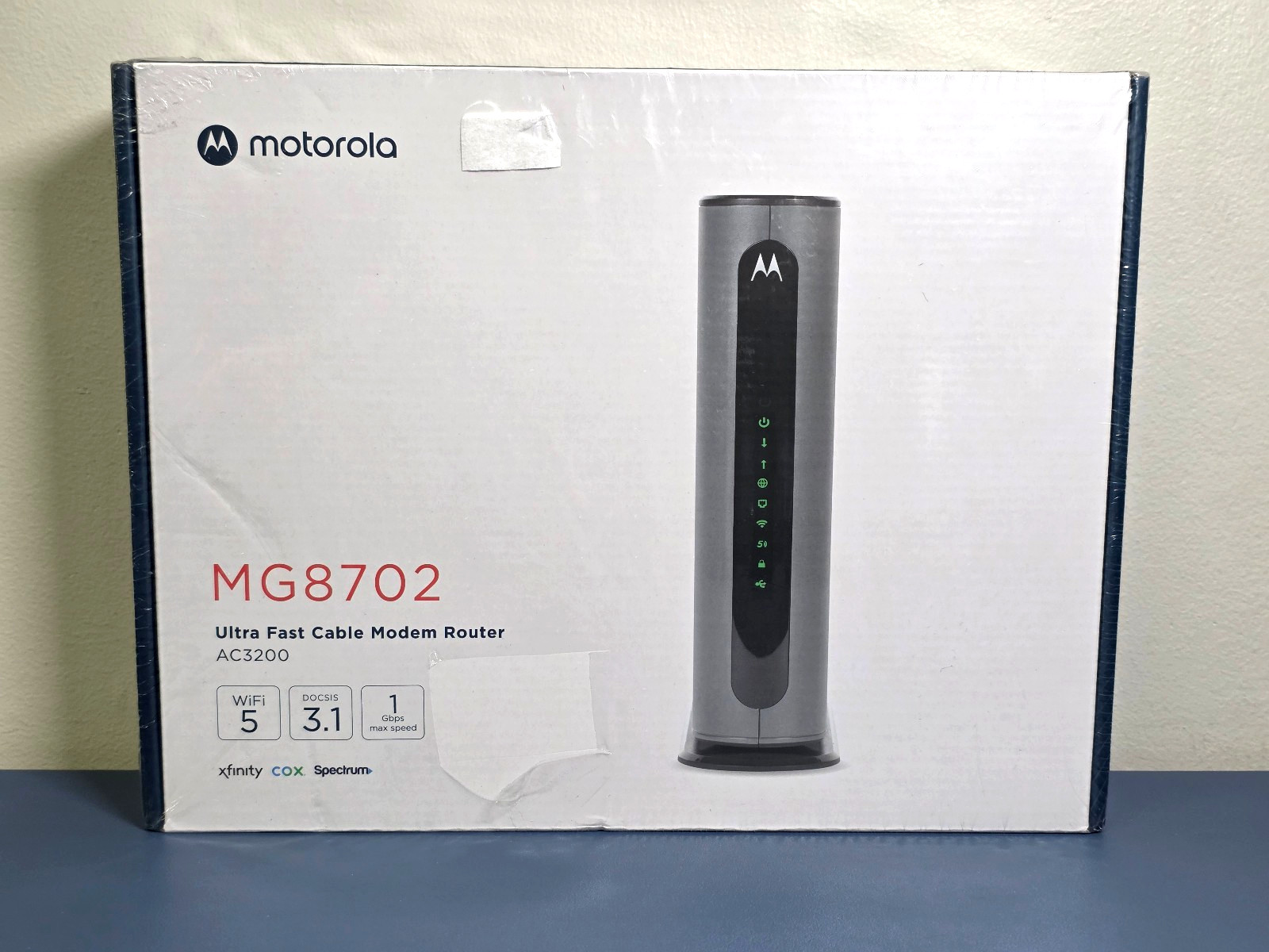 Motorola MG8702 AC3200 DOCSIS 3.1 Cable Modem WiFi Router NEW SEALED