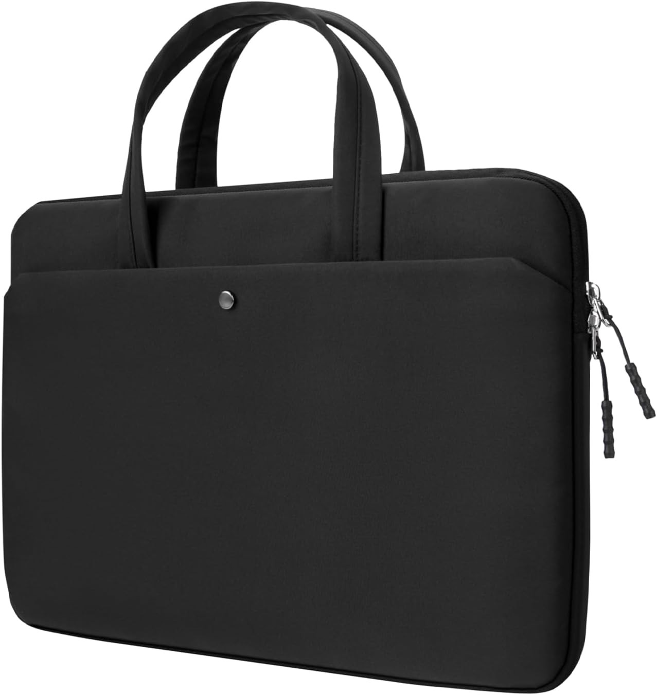 Lightweight Laptop Sleeve Case with Handle, Black Carrying Bag for 15.6-16 Inch