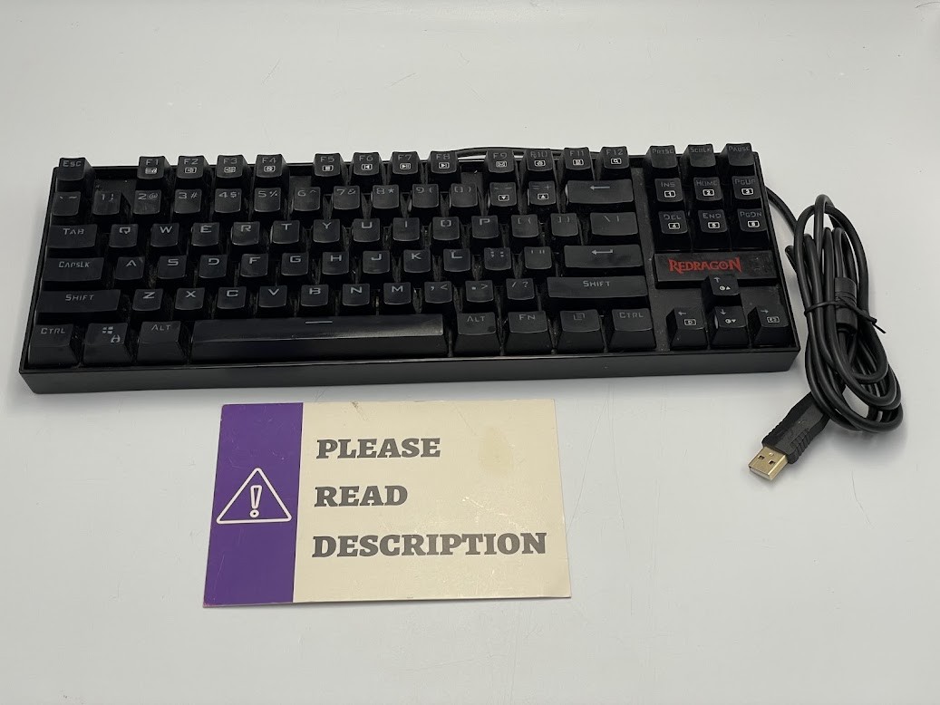 Redragon MCK552 Kumara 75% RGB Mechanical Wired Gaming Keyboard - Black
