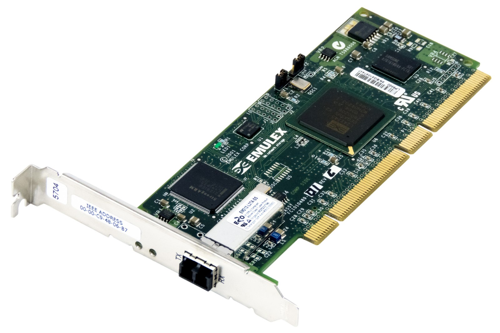 CONTROLLER IBM 80P4382 LP9802 FIBRE CHANNEL 2Gbps PCI-X 