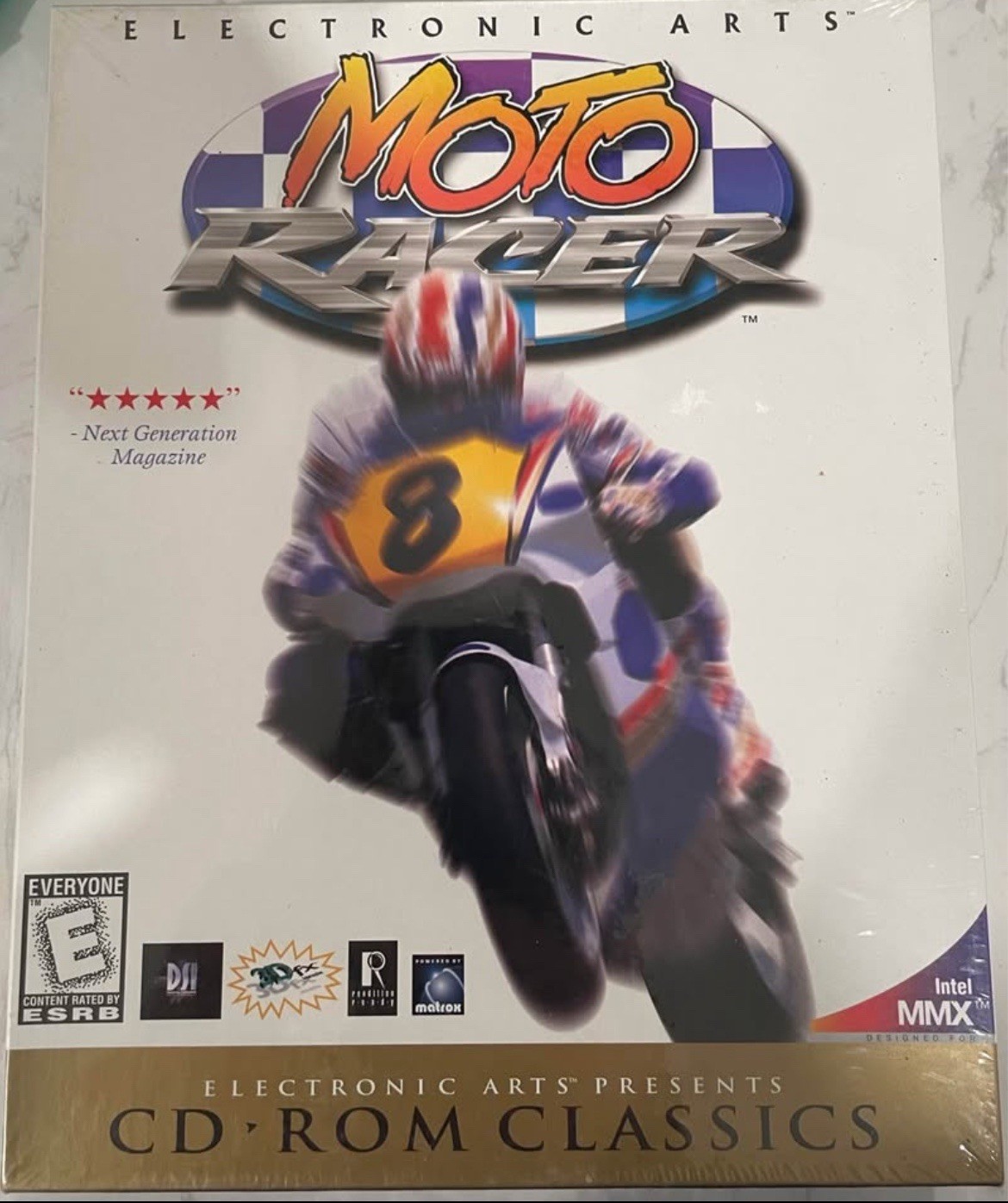 Moto Racer CD-ROM PC Windows 95 Vintage RARE