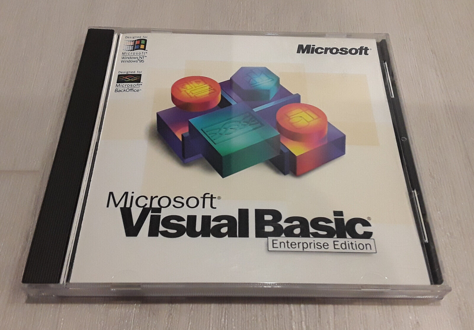 Microsoft Visual Basic 5.0 Enterprise Edition with CD Key (Windows NT / 98)