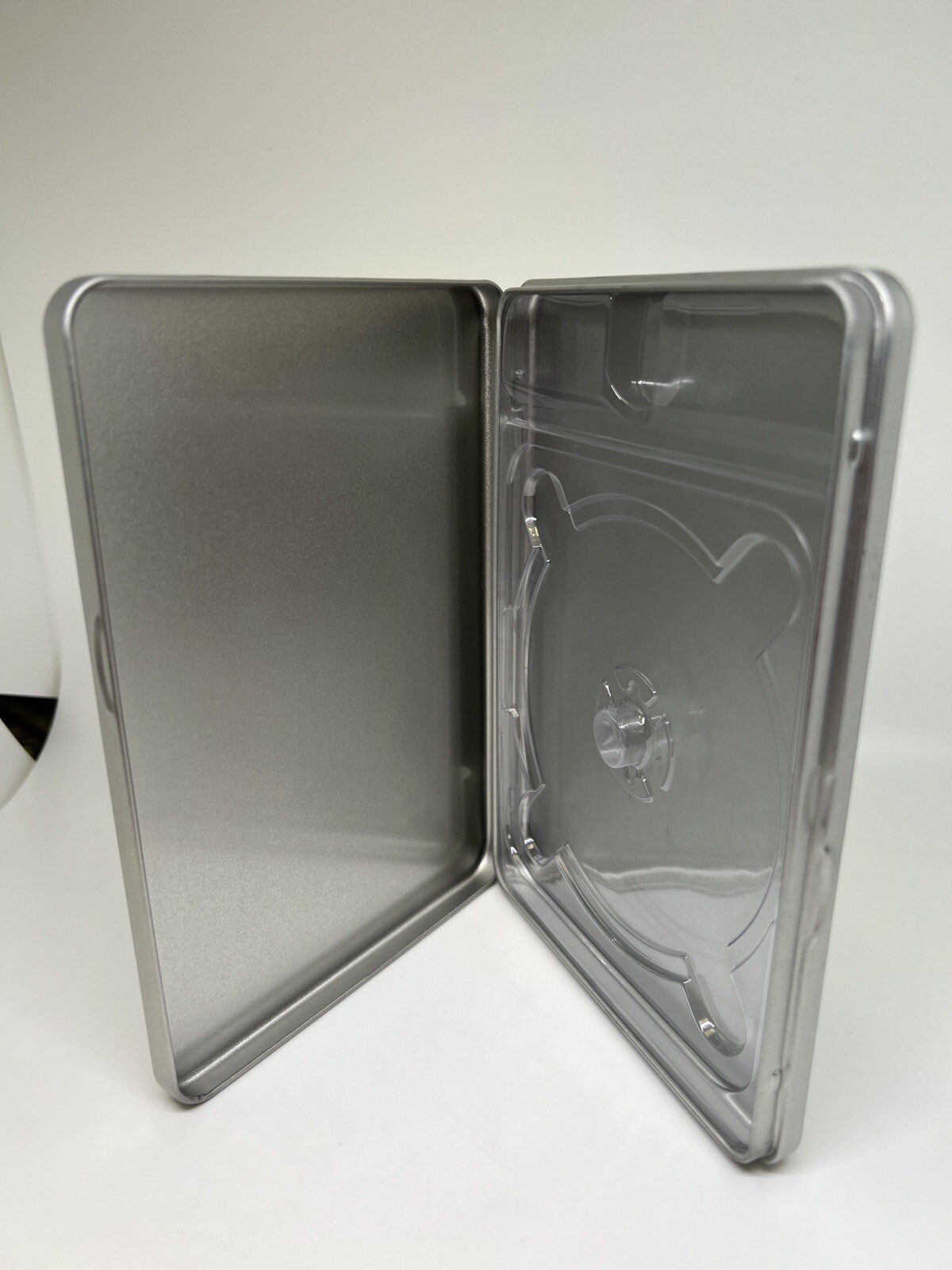 50 PCS NEW HIGH QUALITY TIN DVD CASE NO WINDOW NO INDENT, CLEAR TRAY, BL903