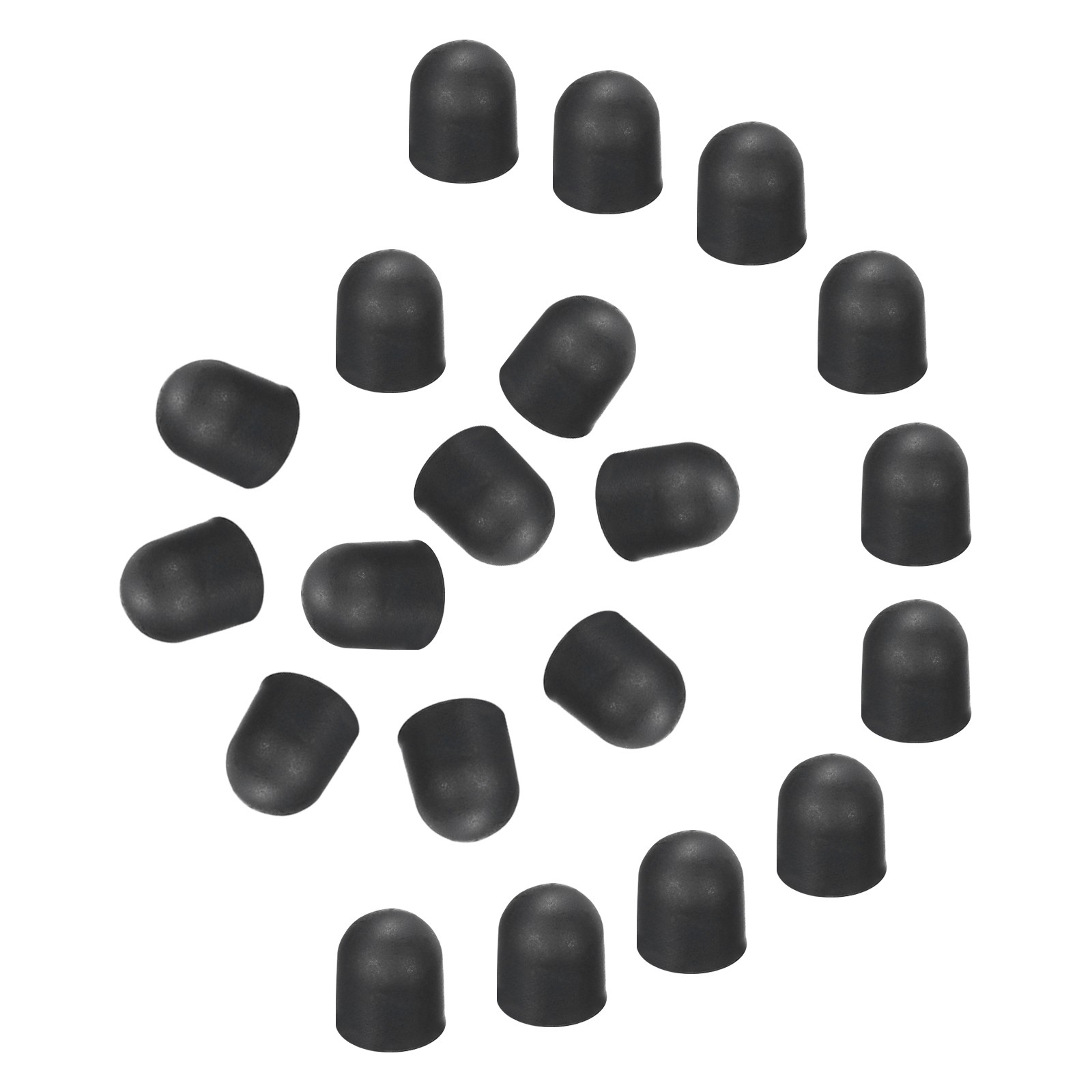 60Pcs Replacement Stylus Pen Tips 5mm Touch Screen Pens Tips Silicone Rubber