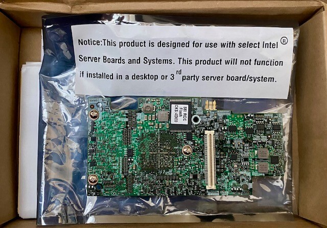 Intel RMS25CB040 SAS/SATA 6 Gb/s Integrated RAID Module