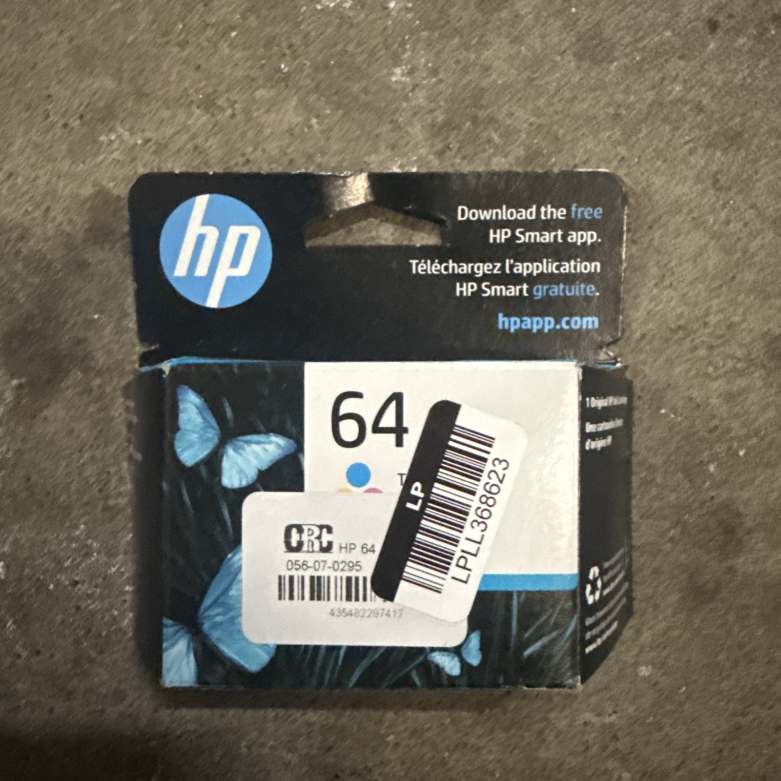 HP Original 64 Tri-Color Inkjet Ink Cartridges