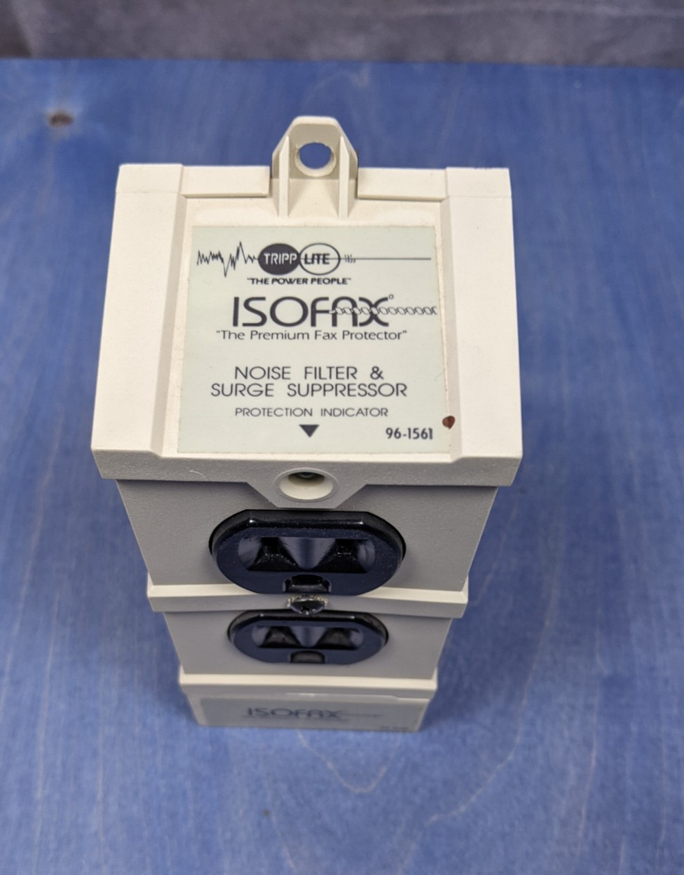 Vintage Tripp Lite ISOFAX Surge Protector 2-Outlet Fax Modem 96-1560 Tested