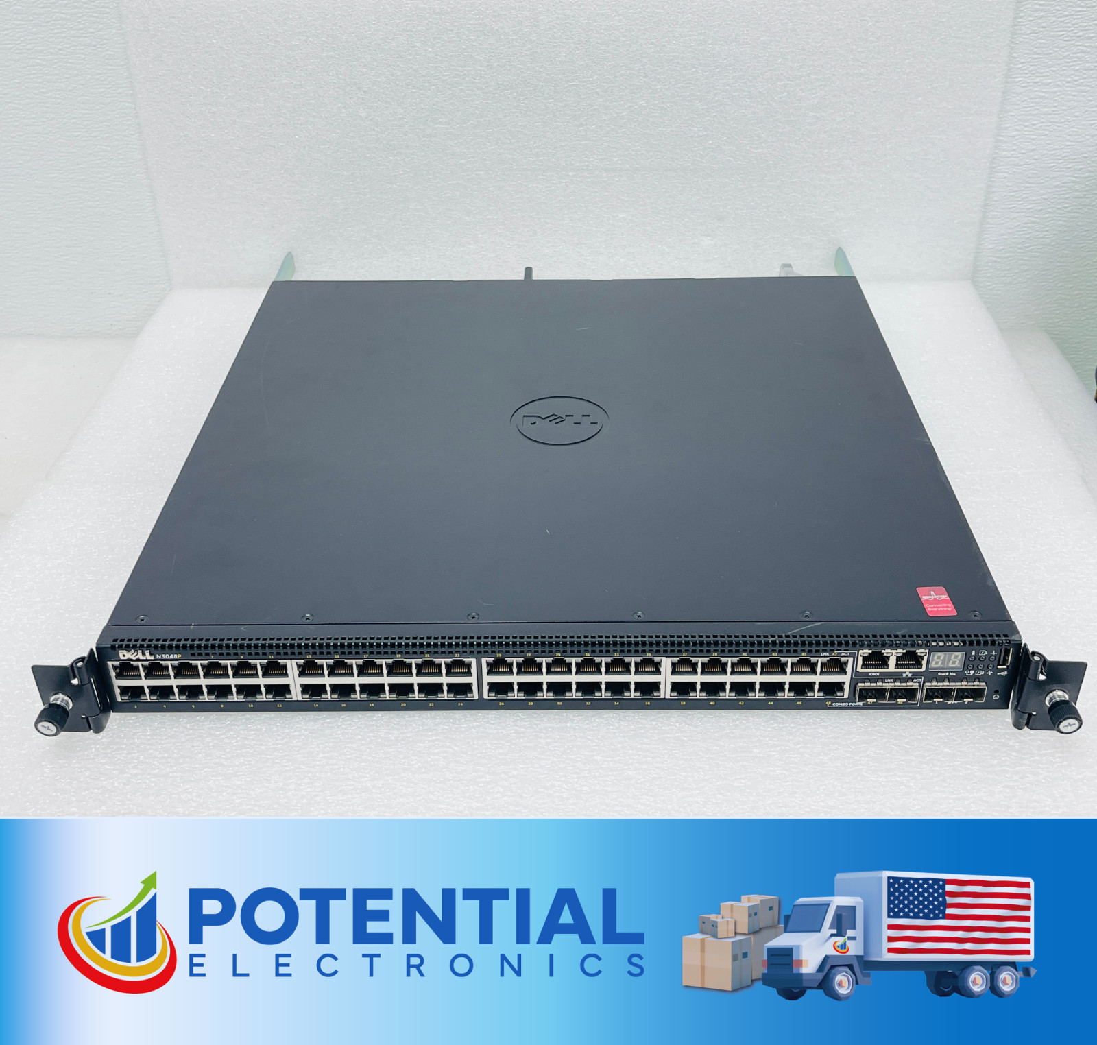 USED - Dell PowerConnect N3048P 48-Port Ethernet Gigabit Network Switch