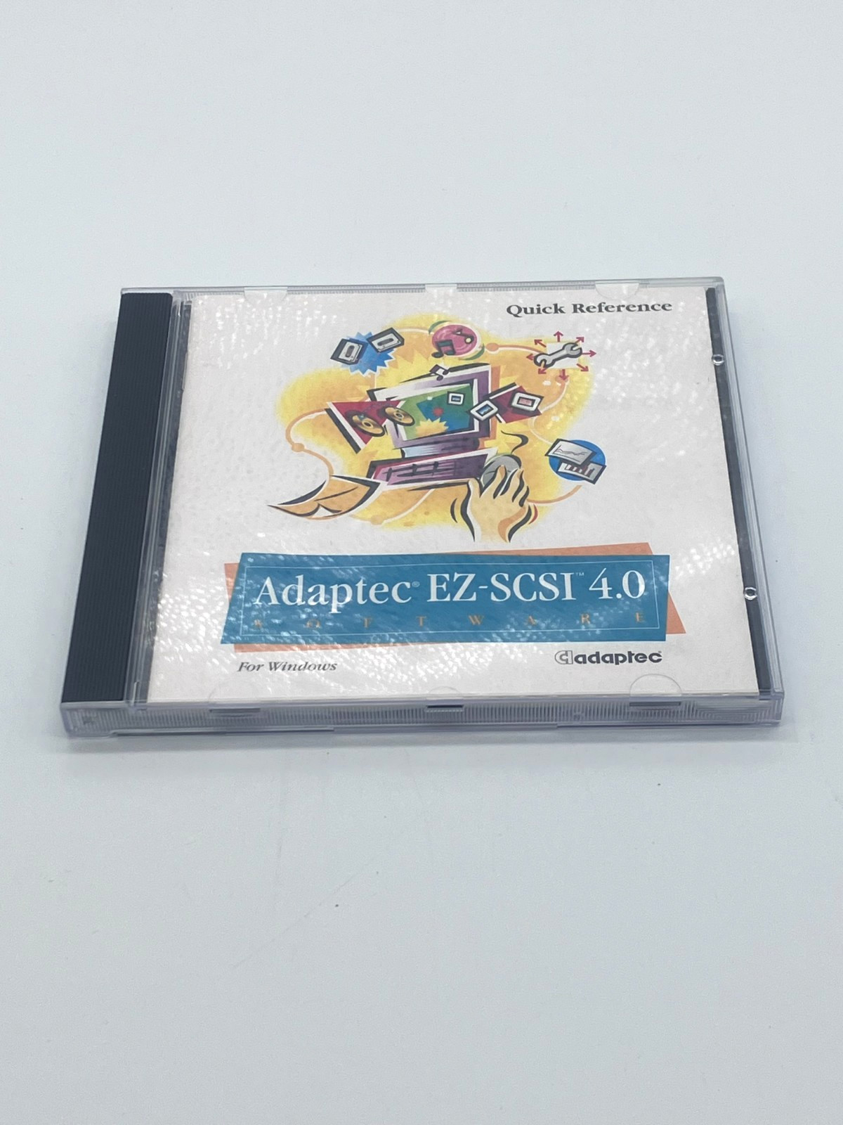 1995 Adaptec EZ-SCSI 4.0 Software For Windows 95/NT/3.1 Quick Reference Guide