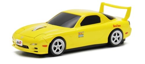 Wireless Mouse Mazda RX-7 (FD3S) Initial D by Keisuke Takahashi Volume 1 Yellow