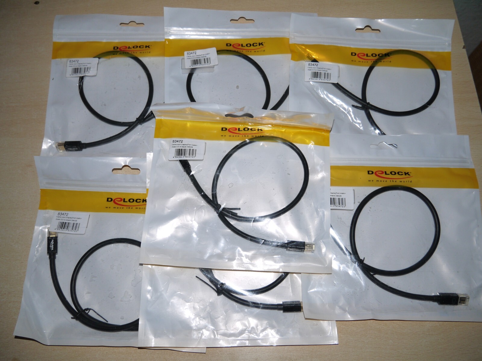 Delock Cable Mini Displayport Male - Male 0.5m