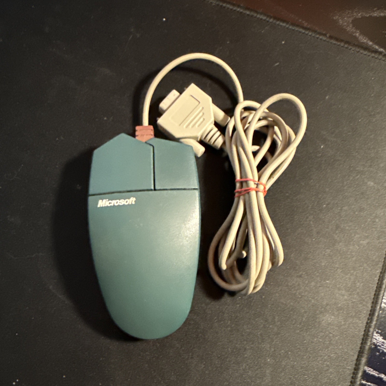 Vintage OEM Microsoft Home Serial Mouse C3KKS3 Part No. 61402