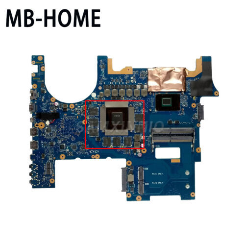 For ASUS ROG G752V G752VS G752VSK Motherboard W/ I7 CPU GTX1070 8G Mainboard