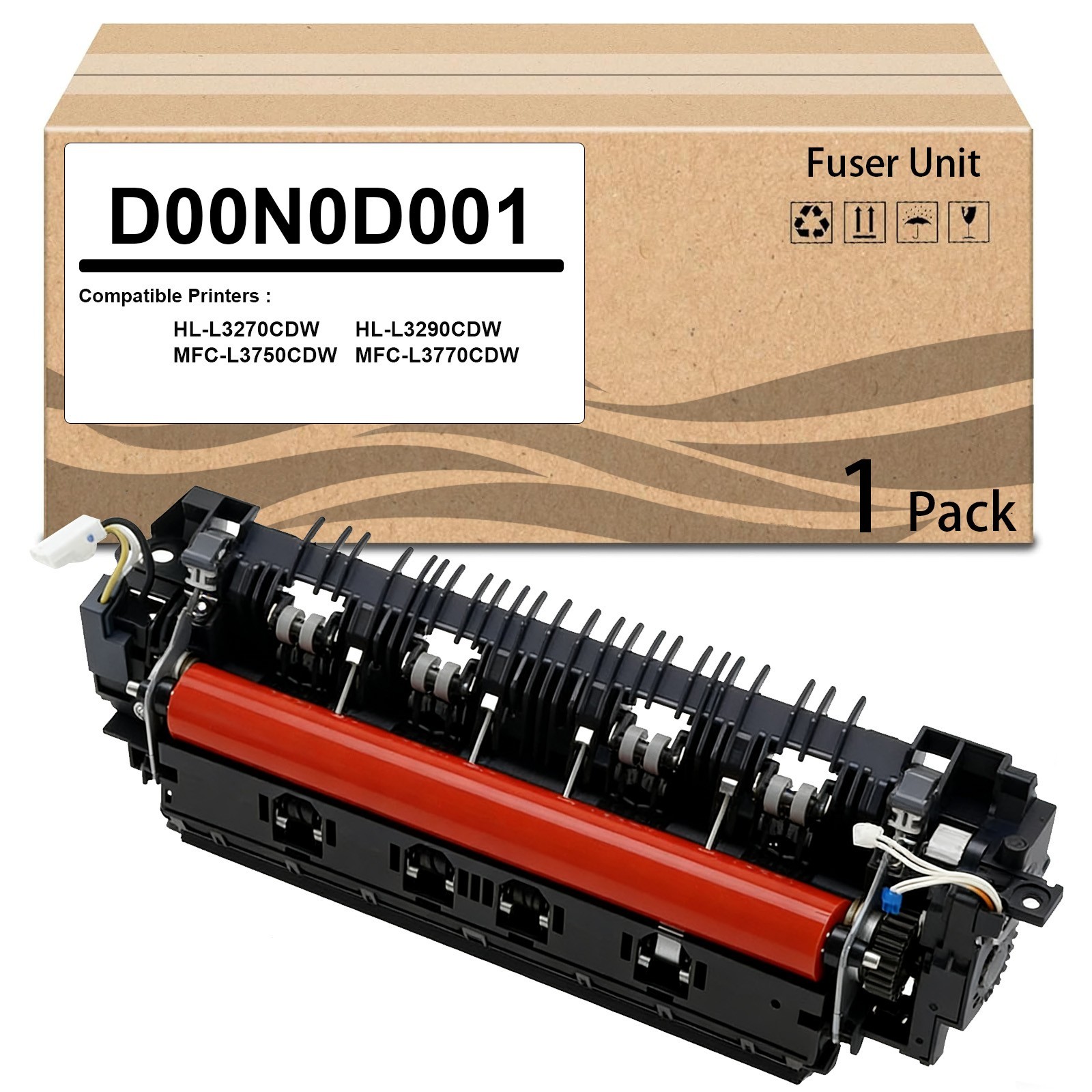 1PK D00N0D001 Fuser Unit Compatible For HL-L3270CDW HL-L3290CDW MFC-L3750CDW