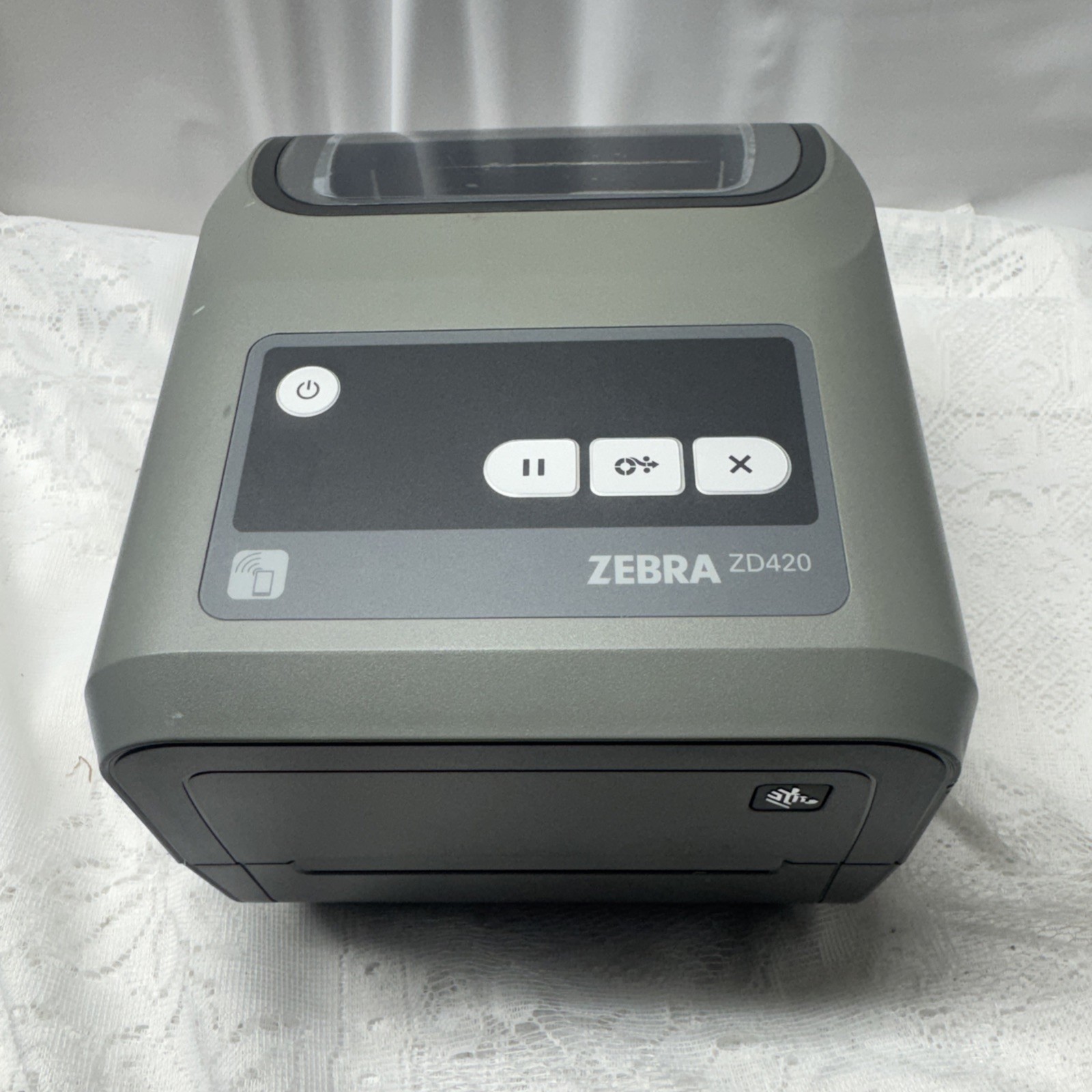 Zebra ZD420 USB Bluetooth Direct Thermal Label Printer. “”No AC Power “”