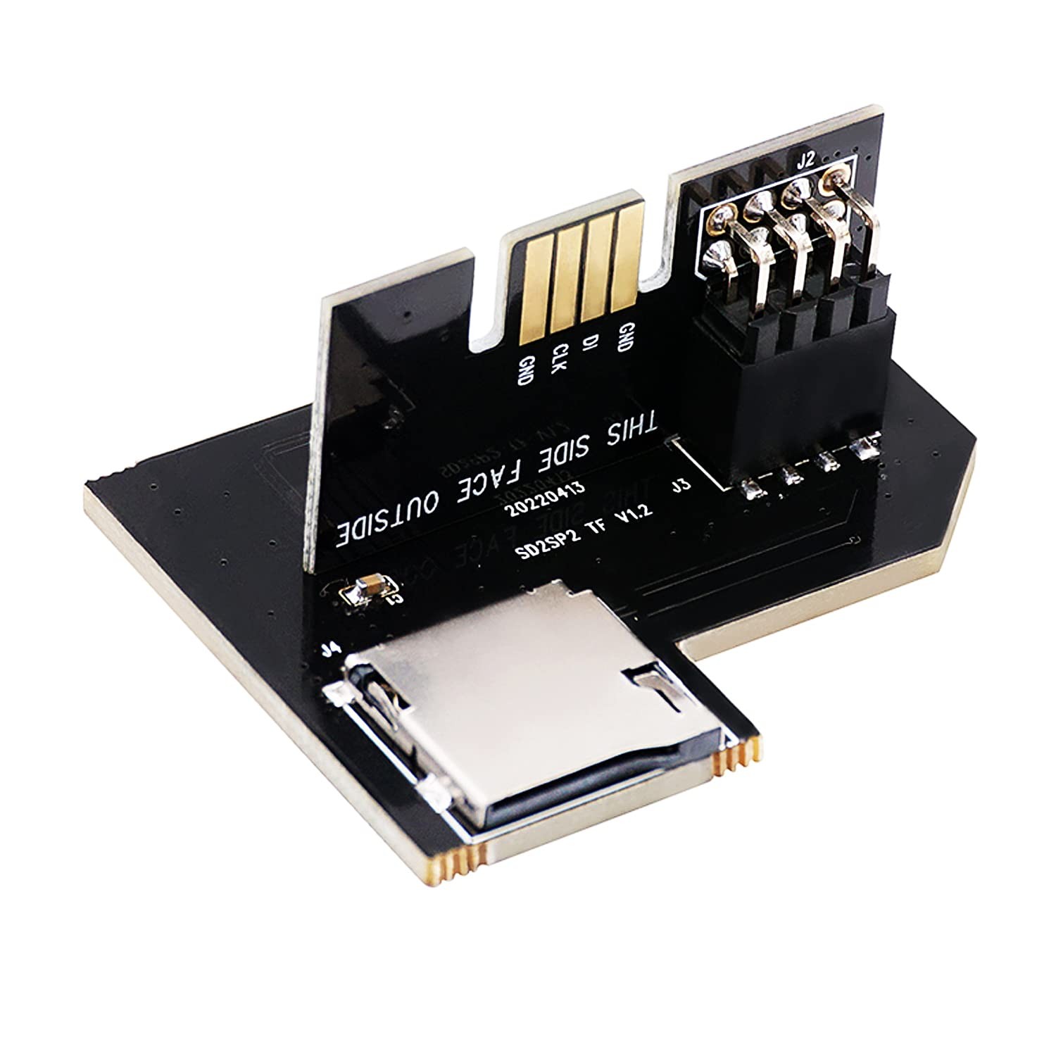 AreMe Micro SD Card Adapter TF Reader for Gamecube Serial SD2SP2 Pro 