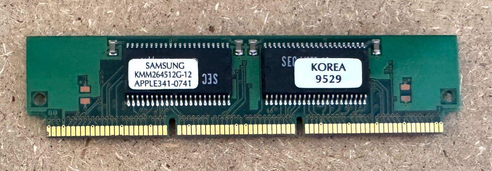 Samsung KMM264512G-12 Apple 341-0741_160 PIN ROM MODULE